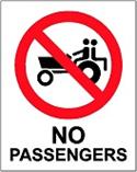 Tractor - No Passengers